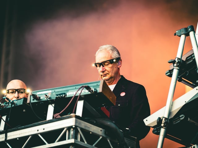 Orbital opened the show