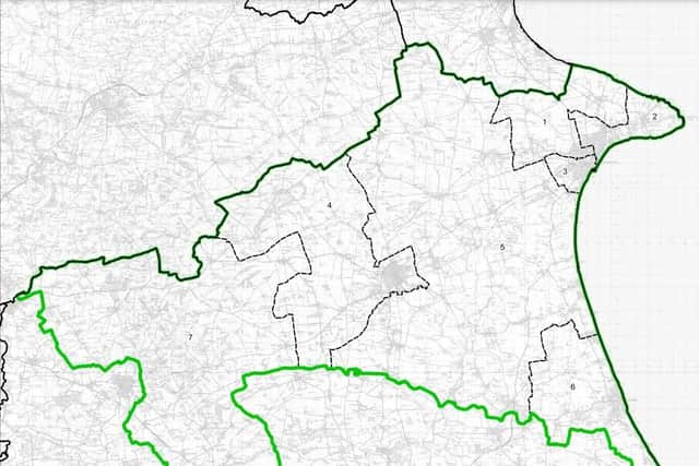 The proposed boundary changes