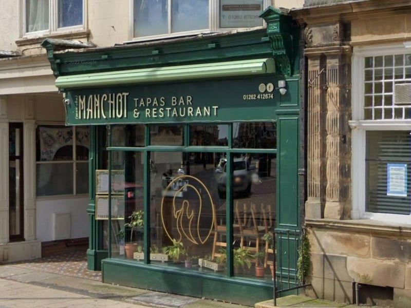 Machot Tapas Bar and Restaurant is located on Manor Street, Bridlington. One Tripadvisor review said "A jewel in the culinary crown of Bridlington eating - tapas served with care and love by Emma, Nicole and team. The menu choices were varied, balanced, full of flavour and fun."
