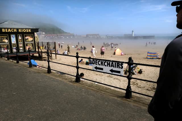 This week is set to stay warm but unsettled on the Yorkshire coast, according to the Met Office. Photo: Richard Ponter.