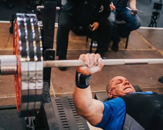 Filey powerlifter Phil Beniston earned a win and a British record at Mansfield event, as well as being invited to compete in the Mr Olympia Pro Invitational Championships in Las Vegas in October.