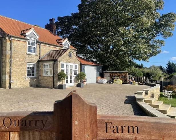 The approach to the property for sale in Crossgates, Scarborough
