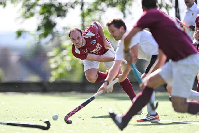 Jason Esposito hit a hat-trick for Scarborough Hockey Club Men's 1sts in their 7-0 win on Saturday. PHIOTO BY WILL PALMER