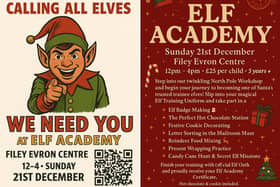 The Elf Academy is on in Filey on December 21.