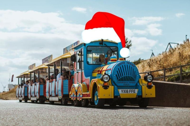 Bridlington’s Santa Express will run every weekend in December until December 24. For the first time ever, the Coastal Services team at East Riding of Yorkshire Council are offering the chance to climb on board the Santa Express land train and meet festive driver “Noel”, who will check that all passengers are on the “Nice List” and get them ready for a magical journey to the North Pole. The Santa Express Train will pick customers up from the Spa land train platform and go on a journey along the south promenade and drop them at the North Pole, which is located next door to the Coastal Services office.