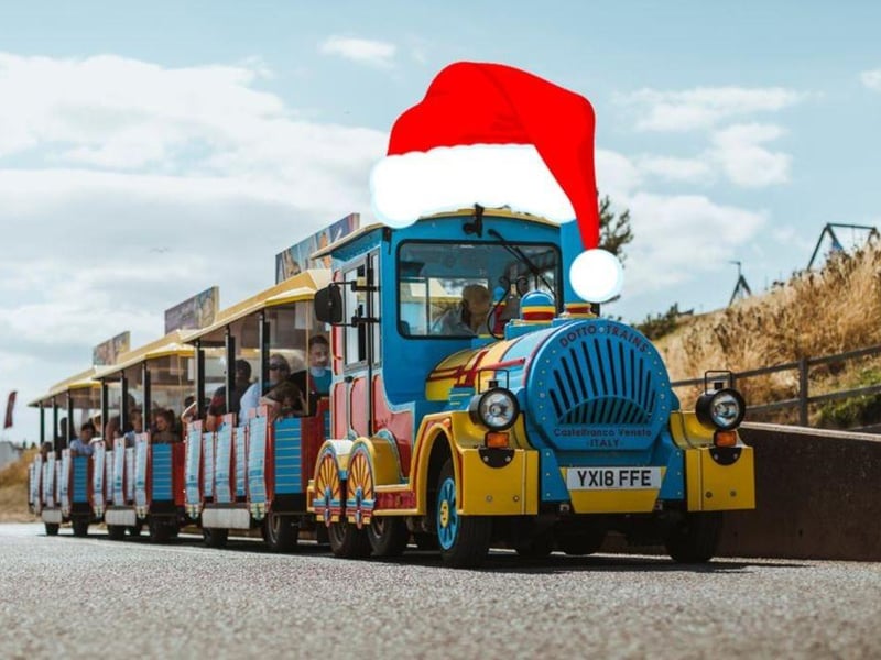 Bridlington’s Santa Express will run every weekend in December until December 24. For the first time ever, the Coastal Services team at East Riding of Yorkshire Council are offering the chance to climb on board the Santa Express land train and meet festive driver “Noel”, who will check that all passengers are on the “Nice List” and get them ready for a magical journey to the North Pole. The Santa Express Train will pick customers up from the Spa land train platform and go on a journey along the south promenade and drop them at the North Pole, which is located next door to the Coastal Services office.