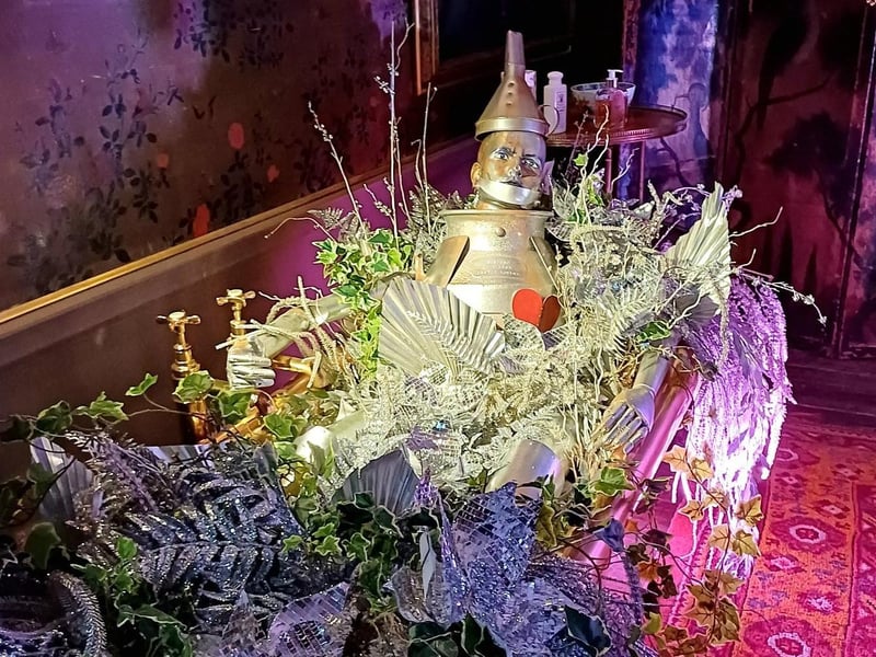 Tinman takes up residence! photo: Emma Atkins