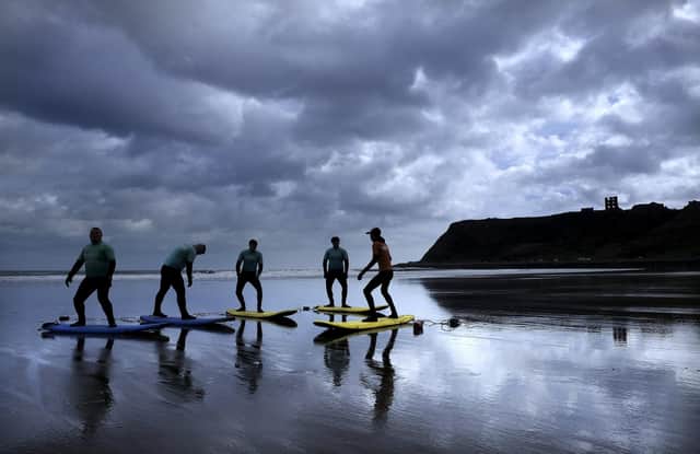 Dexters Surf Instructor Chris Hardy is running a Men;s Mental Health Surf Group on North Bay.