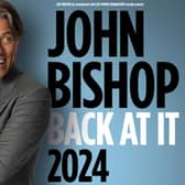 Comedy superstar John Bishop is getting Back At It – doing what he does best - with a new UK stand-up tour for 2024.
