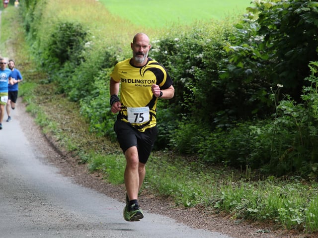 Alan Feldberg (Bridlington Road Runners) earned a superb 12th place finish at the Top of the Wolds 10K.