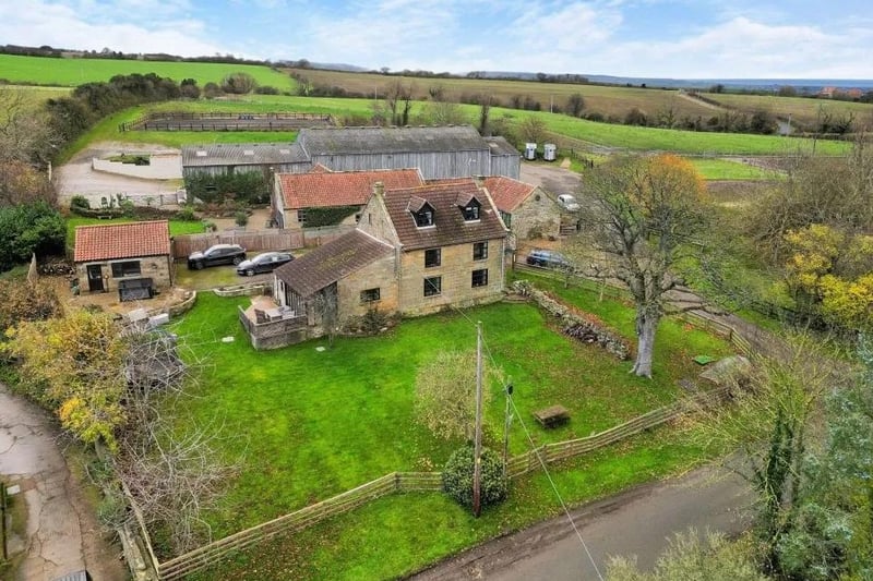 Four-bed detached farmhouse, £565,000, for sale with Hope & Braim.