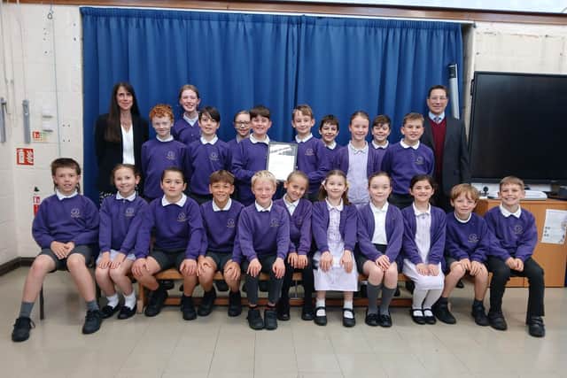 Pupils at Outwood Primary Academy Alne