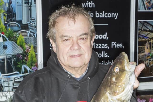 Dave Perrett with Sunday's Heaviest Fish - 5lb 2½oz.