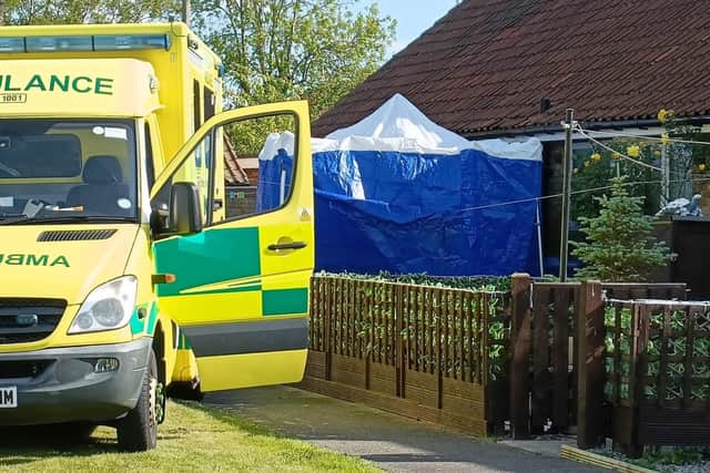 Police are investigating the unexplained deaths of two men in Gatesgarth Close, Scarborough - Picture: Richard Ponter