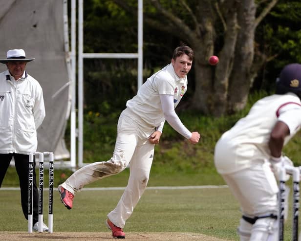 Elliot Hatton took two wickets in the win for Flixton