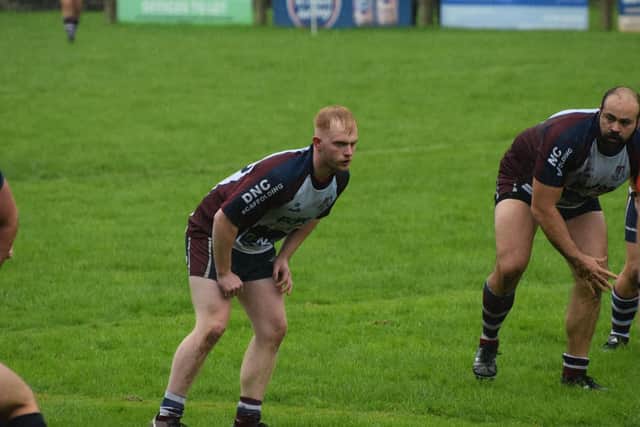 Matty Ward during Scarborough's 17-10 loss at Old Crocs.