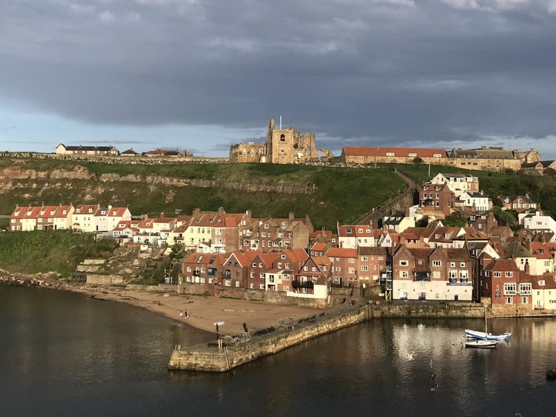 Moody skies over Whitby.
picture by Carol Cull.