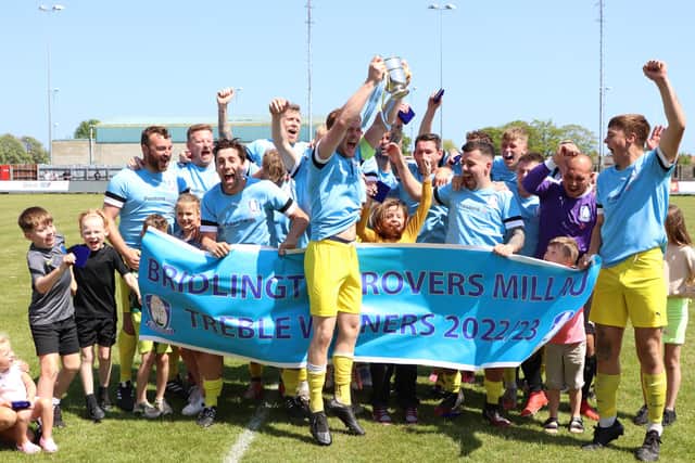 Treble joy for Bridlington Rovers Millau after cup final win