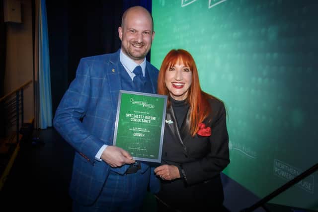SMC won the award for Growth at the Innovate North Awards