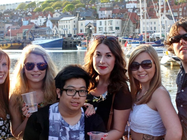 Becky, Demi, Dom, Hannah, Charlotte and Josh.