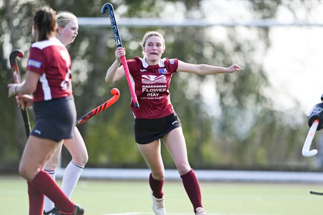 Tilly Fenton was on target as Scarborough Hockey Club Women's team powered to a home win against Kingston Upon Hull 2s. Photo by Will Palmer