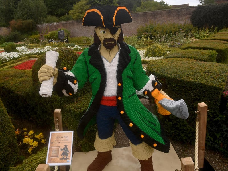 Pirate! i is an exciting exhibition by the talented Iconic Bricks team hat will delight and fascinate visitors to Sewerby Hall and Gardens. The 12 life-sized models will feature Captain Blackbrick with some of his shipmates, a Cannon and the Ships Wheel. Teh tour is open every day until September 21.