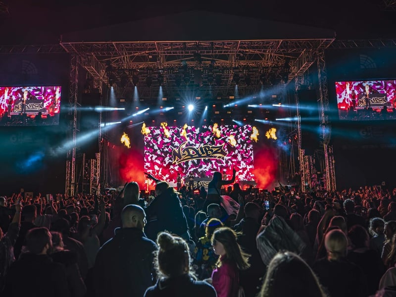 N-Dubz's Scarborough gig went down well with their fans.