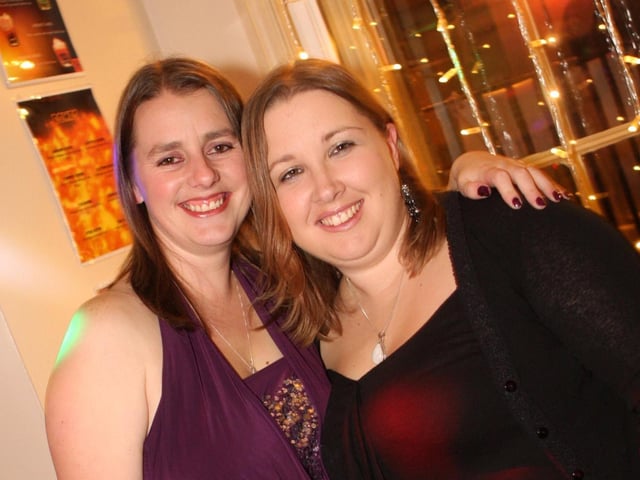 Wendy and Vicki enjoying a catch up in Red Square