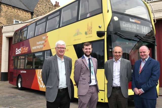 All three services are being operated by East Yorkshire Buses.