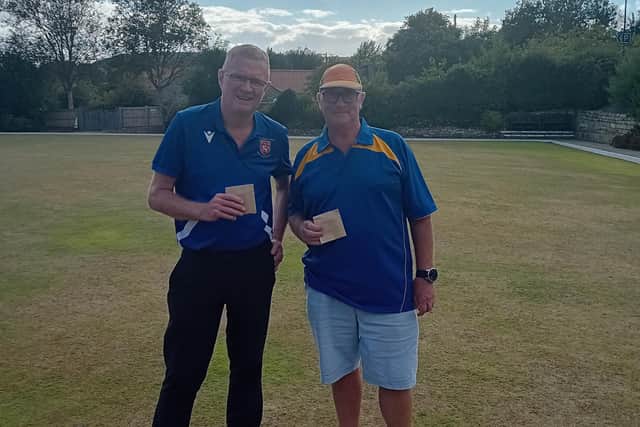 Tony Throup beat Paul Morgan in the Robin Hood's Bay Singles Merit.