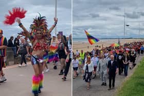 This years ‘Parade Along the Prom’ was Bridlington's first Pride Parade.