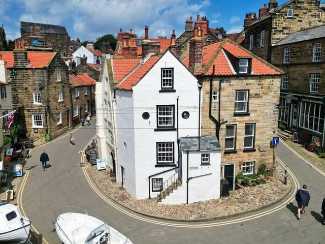 A closer look at the four-storey cottage that features on many photos and postcards of the fishing village.