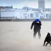 The wind warning will affect the Yorkshire coast throughout Sunday and into Monday. Photo courtesy of Simon Hulme.