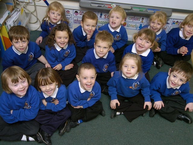 2008. Stakesby School new starters.