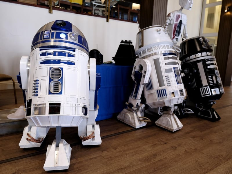 R2D2 and friends.