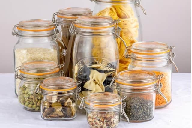 Pick up as many plastic-free groceries as you can during your next food shop. Wholesalers and even some leading supermarkets now offer pasta, rice and cereals by weight – just bring your Kilner® Jar (RRP from £3) and fill up!