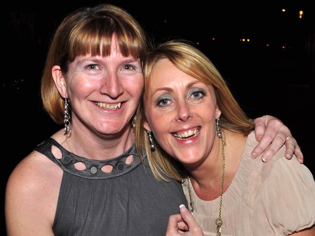Helen and Lisa in The Barbican!