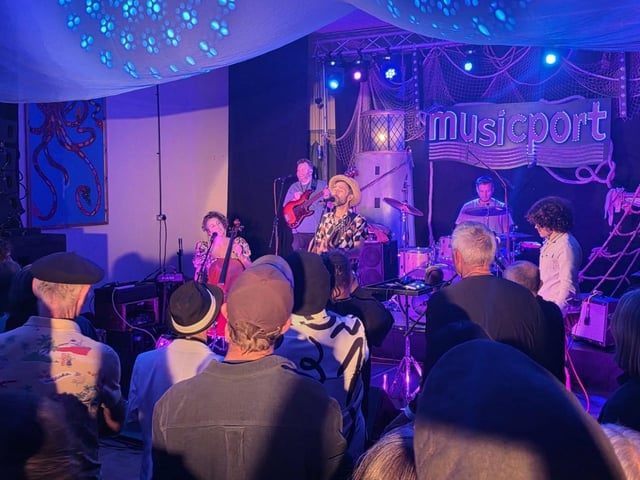 Me and My Friends performing on Friday night.