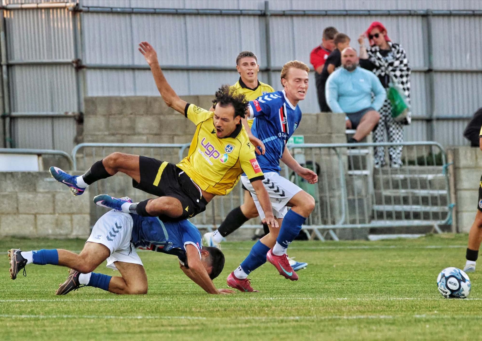 Hosts Whitby Town sunk by Guiseley hot-shot Aaron Martin