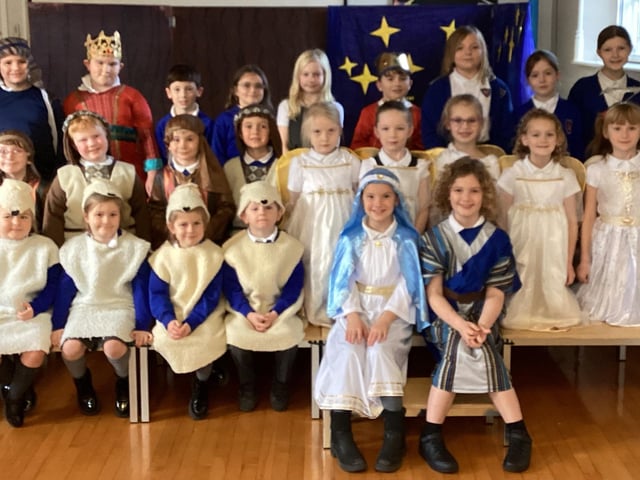Ruswarp School nativity.