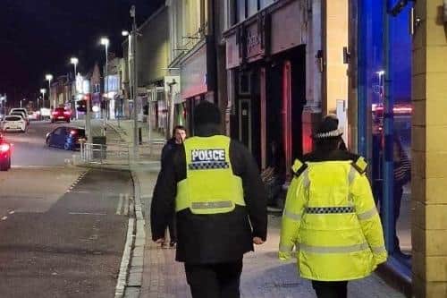 Evening patrols in Scarborough town centre