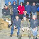 The Whitby Sea Angling Association members line up.