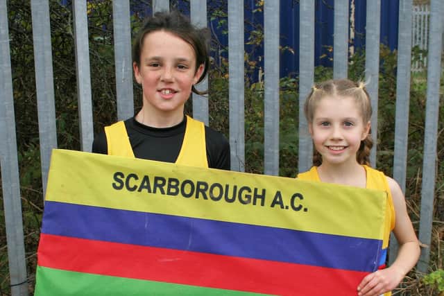Scarborough AC Juniors Noah and Tayla at Fox Rush