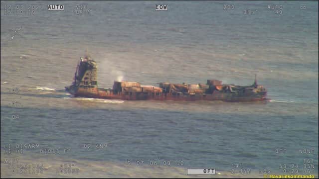 SOLONG pictured on 12 March 2025 (Photo: Maritime and Coastguard Agency)