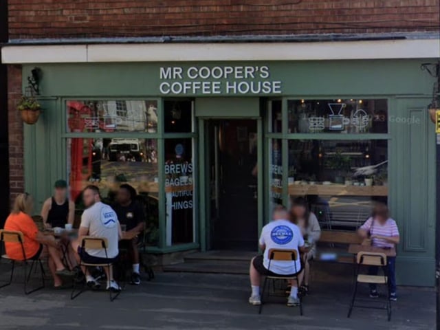 Located on Church Street, Mr Cooper’s Coffee House received 8 votes, earning it second place.