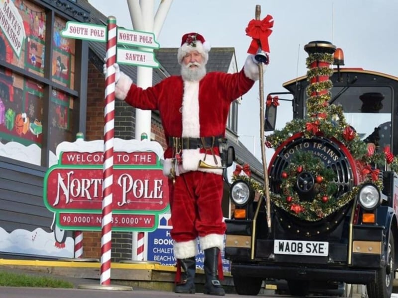 Bridlington’s Santa Express will run on weekends between 29 November and 21 December, and the days before Christmas (excluding Christmas Eve). There will be five journeys per day on weekends throughout December in the lead up to Christmas, and on Monday, 22 December and Tuesday, 23 December. This festive season, embark on a Christmas adventure like never before… on board our Santa Express in Bridlington! The train will set off from the Bridlington Spa land train platform (under Bridlington Spa on the promenade).