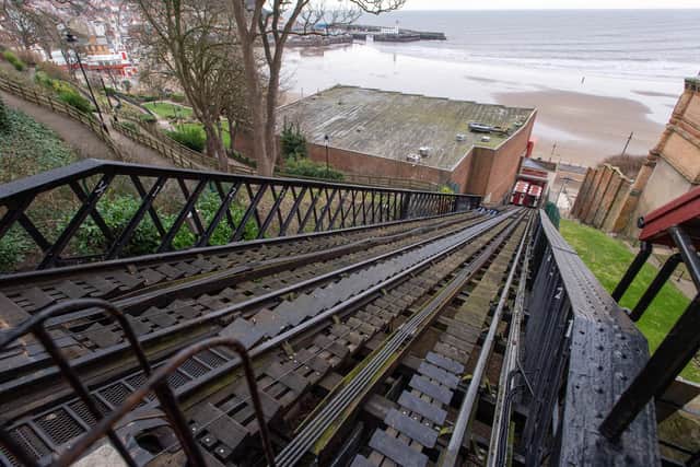 Firefighters were called after the carriage became stuck on the tracks.