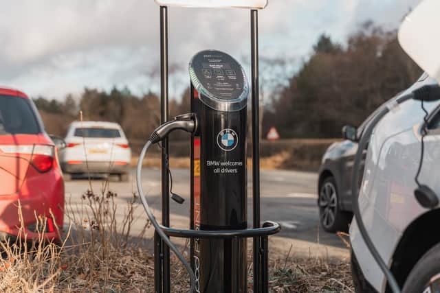 Electric vehicle charging points are now live in the North York Moors National Park.