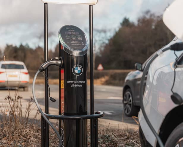 Electric vehicle charging points are now live in the North York Moors National Park.