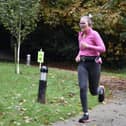 Bridlington Road Runners' Louise Taylor in action at the Sewerby parkrun on Saturday morning. PHOTOS BY TCF PHOTOGRAPHY